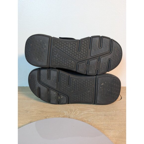 FitVille Marca Diabetic Shoes Mens Size 14 W Wide Black Hook And Loop Comfort - Picture 10 of 11